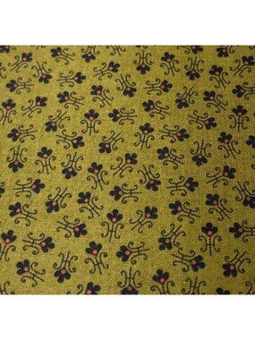 Vintage-Inspired Floral Cotton Fabric 20 x 44" Designed JC Morton Andover